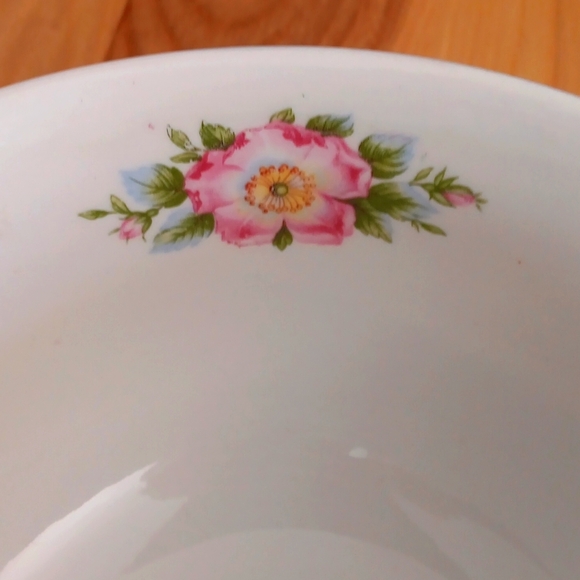 Hall's Superior Quality Kitchenware Large Mixing Bowl Blue Morning Glory Pattern - Picture 7 of 7